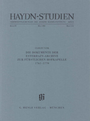 Haydn Studies Vol.4 No. 3/4 (HN2016)