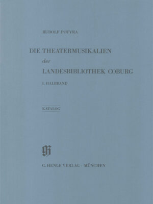 KBM 20/1 Landesbibliothek Coburg - Theatermusikalien 1 (HN2324)