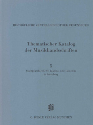 KBM 14/5 Bischöfliche Zentralbibliothek Regensburg – Stadtpfarrkirche St. Jakobus und Tiburtius in Straubing (HN2328)