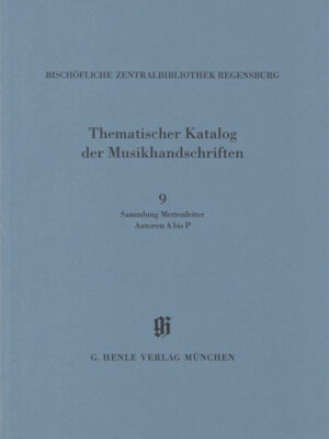 KBM 14/9 Sammlung Mettenleiter, Autoren A bis P (HN2331)
