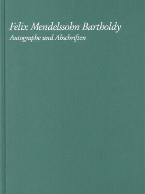 Mendelssohn - Autographe und Abschriften (HN2355)