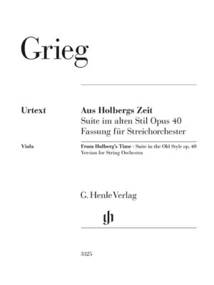 Holberg Suite op. 40 (HN3325)