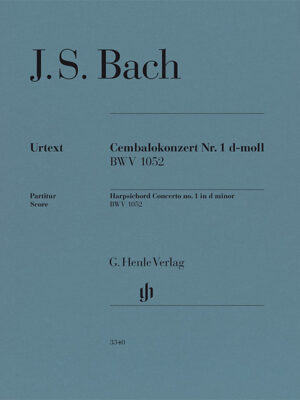 Harpsichord Concerto no. 1 d minor BWV 1052 (HN3340)