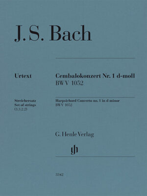 Harpsichord Concerto no. 1 d minor BWV 1052 (HN3342)