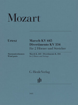 March K. 445 and Divertimento K. 334 (HN3411)
