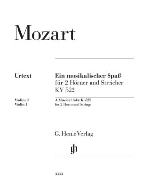 A Musical Joke K. 522 – for 2 Horns in F and Strings (HN3433)