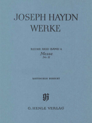 Mass No. 11 (The Creation mass) (HN5593)