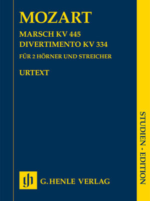 March K. 445 and Divertimento K. 334 (HN7013)