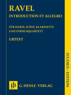 Introduction et Allegro for Harp, Flute, Clarinet and String Quartet (HN7069)