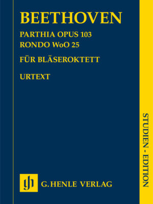 Parthia op. 103 and Rondo WoO 25 for Wind Octet (HN7254)