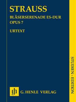 Serenade for Wind Instruments in E flat major op. 7 (HN7261)