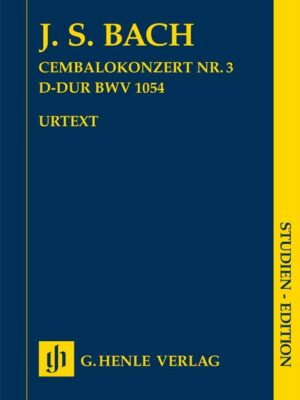 Hapsichord Concerto no. 3 BWV 1054 (HN7382)