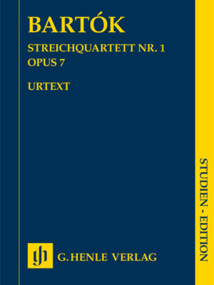 String Quartet no. 1 op. 7 (HN7421)