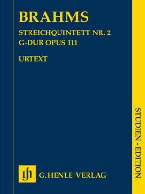 String Quintet no. 2 G major op. 111 (HN7483)