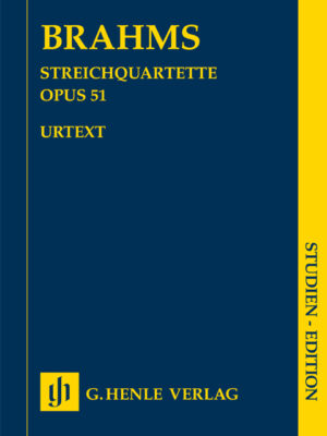 String Quartets in c minor and a minor op. 51 (HN9040)