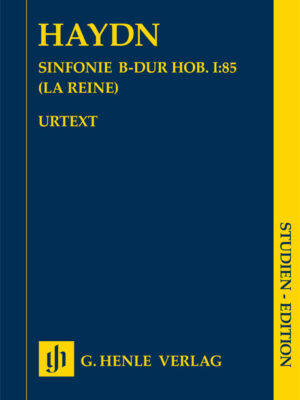 Symphonie in B flat major Hob I:85 (La Reine) (HN9053)