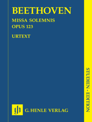 Missa solemnis in D major op. 123 (HN9544)
