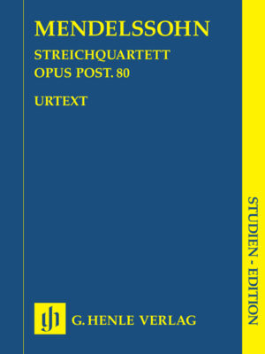 String Quartet f minor op. post. 80 (HN9678)