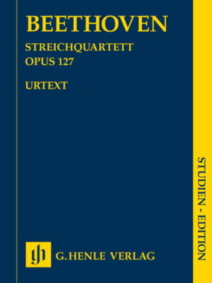 String Quartet E flat major op. 127, Allegretto for String Quartet WoO 210 (fragment) (HN9740)
