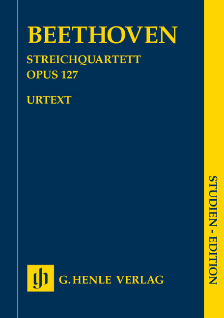 String Quartet E flat major op. 127, Allegretto for String Quartet WoO 210 (fragment) (HN9740)