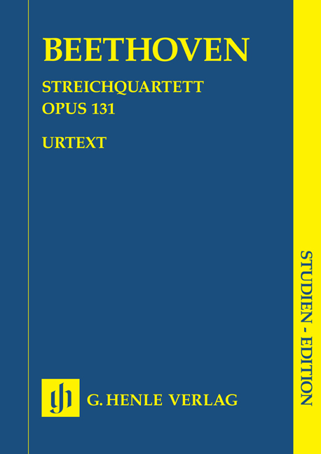 String Quartet in c sharp minor op. 131 (HN9742)