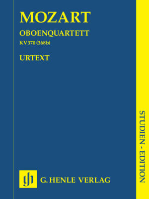 Oboe Quartet F major K. 370 (368b) (HN9794)
