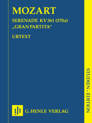 Gran Partita in Bb major K. 361 (HN9809)