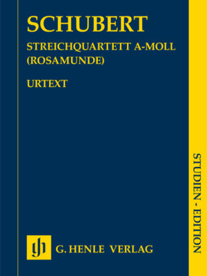 String Quartet a minor op. 29 D 804 "Rosamunde" (HN9849)