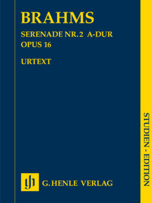 Serenade no. 2 in A major op. 16 (HN9858)