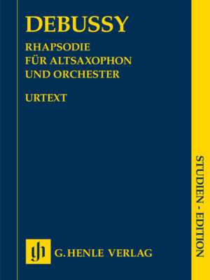 Rhapsody for Alto Saxophone and Orchestra (HN9989)
